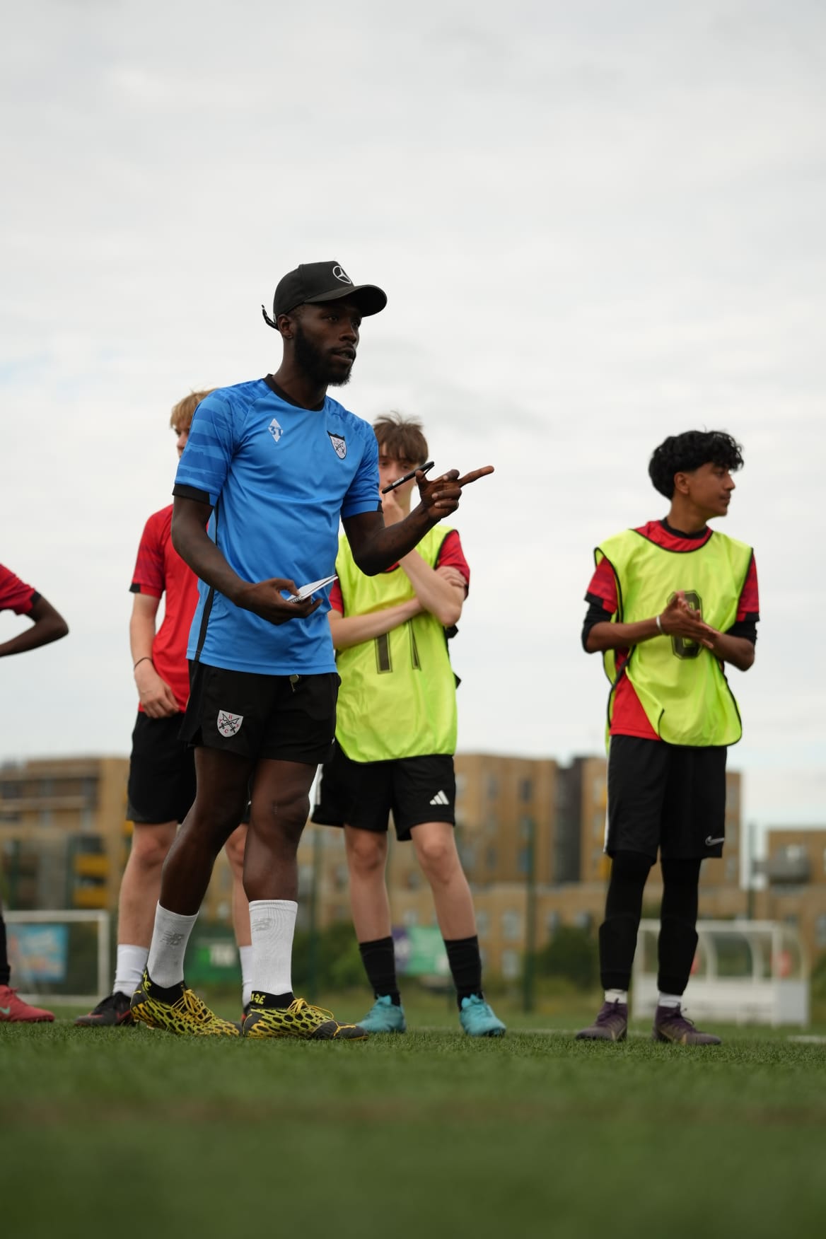 Hanwell Town youth coaching session